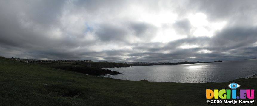 SX08793-08797 View to Newquay from Trevelegue Head